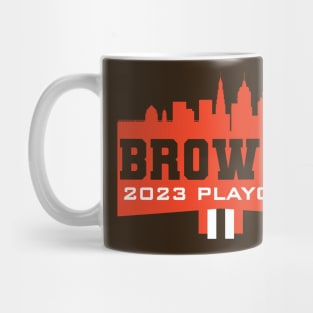 Browns 2023 Playoffs Mug